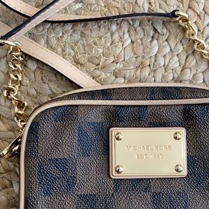 Michael Kors Brown Cross Body Bag